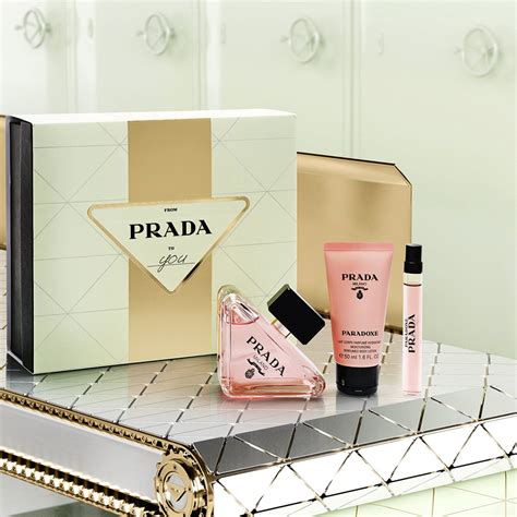 prada 4 piece mini set|Prada paradoxe intense gift set.